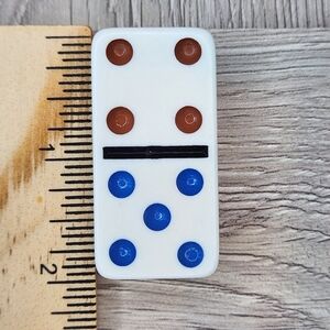 4:5 Replacement Dominoes Large Dot Shiny Color 2 X 1 X 5/8th